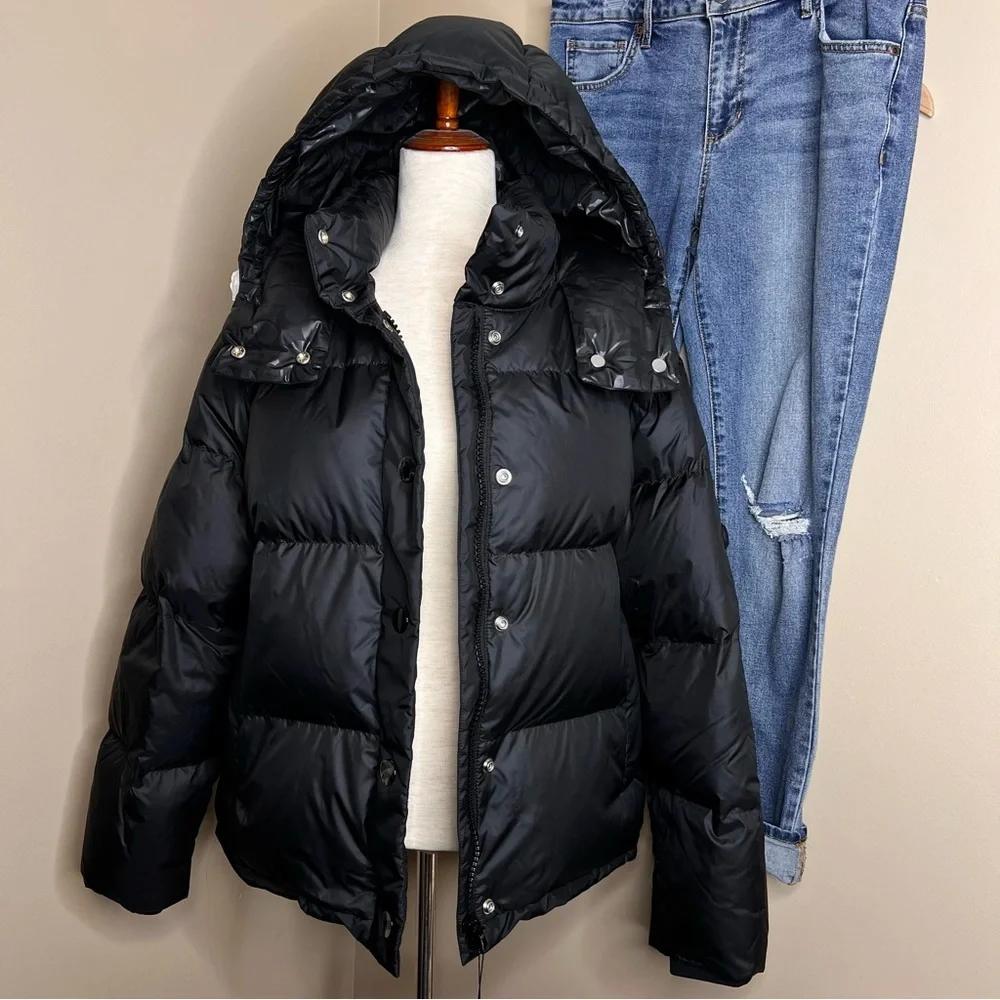 COACH Short Down Puffer Coat Size Large